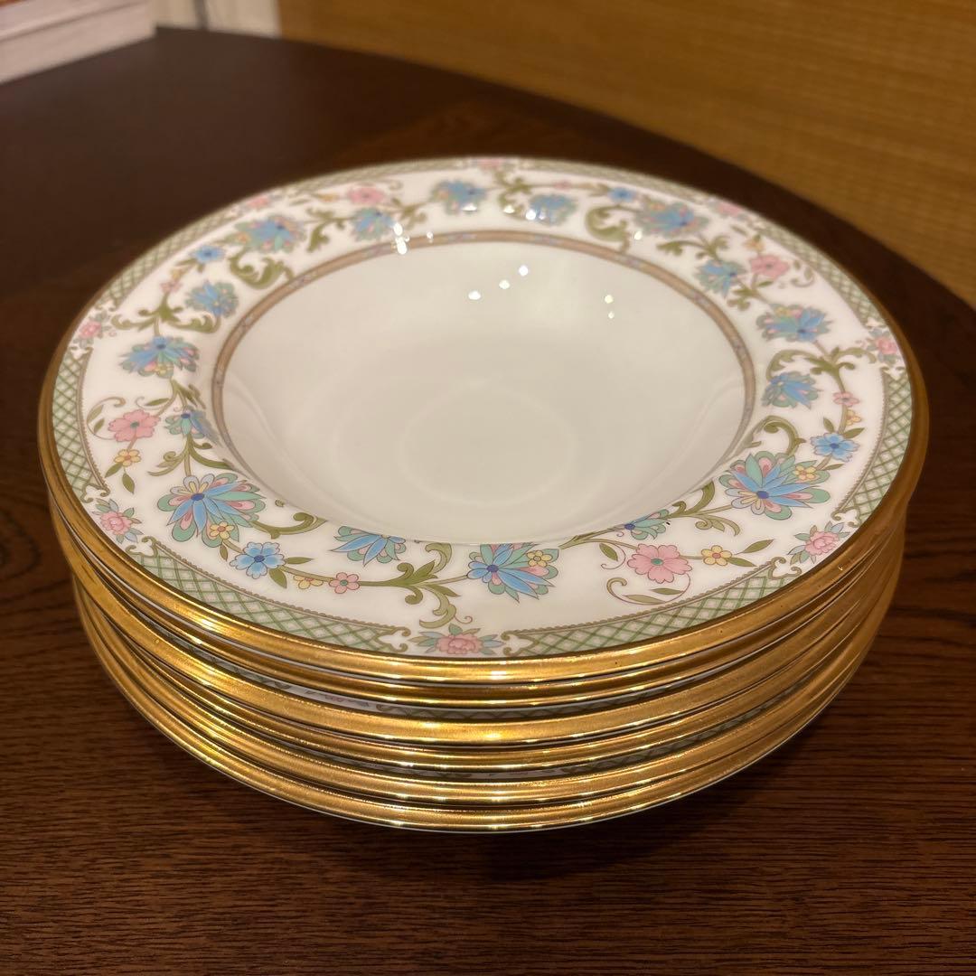 NORITAKE ノリタケ ヨシノ スープ皿 6枚セット
