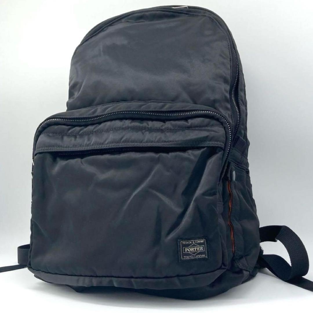 美品✨ポーター 新型 タンカー リュック バックパック ブラック