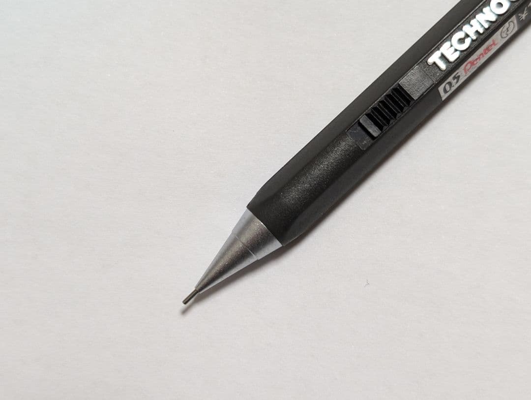 Pentel　テクノクリック　廃盤シャープペンシル　0.5mm　自動芯出し