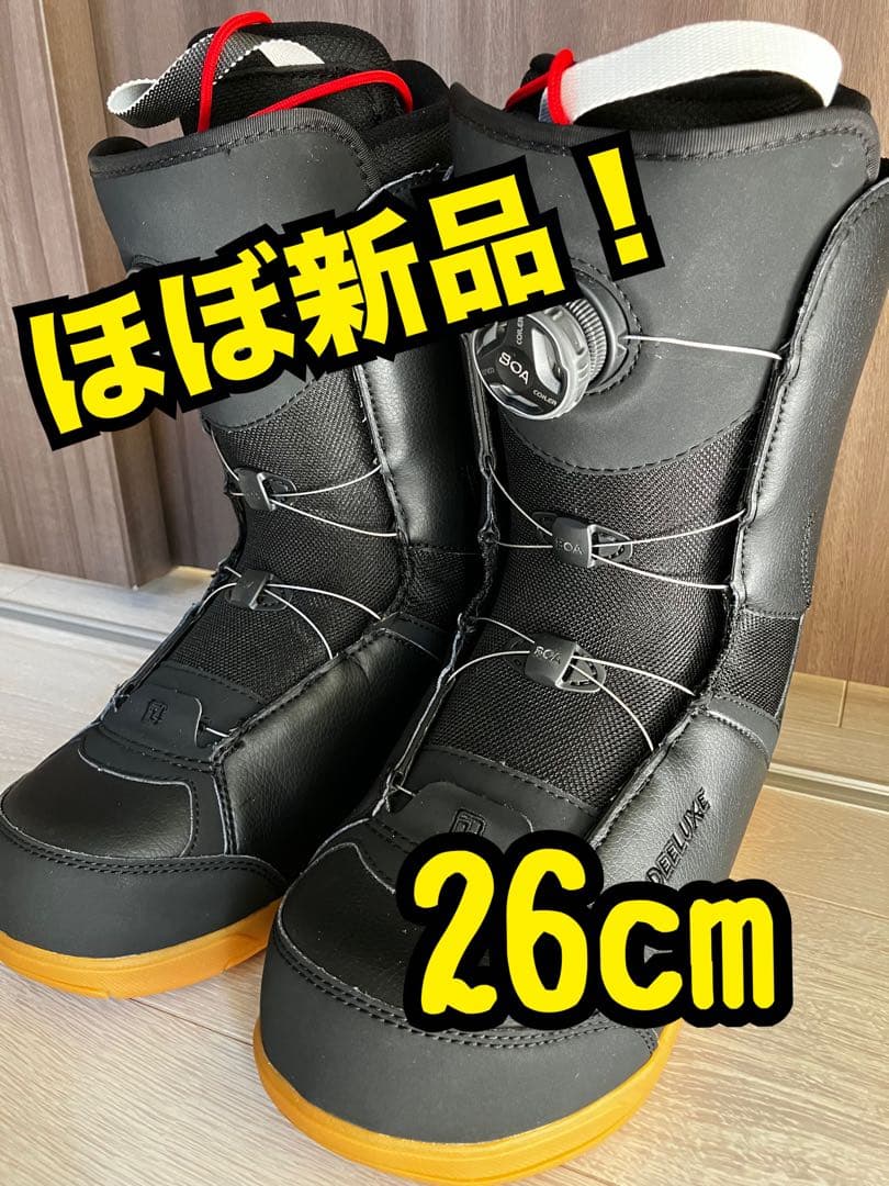 くぅ　DEELUXE スノボー　ブーツ メンズ　26cm