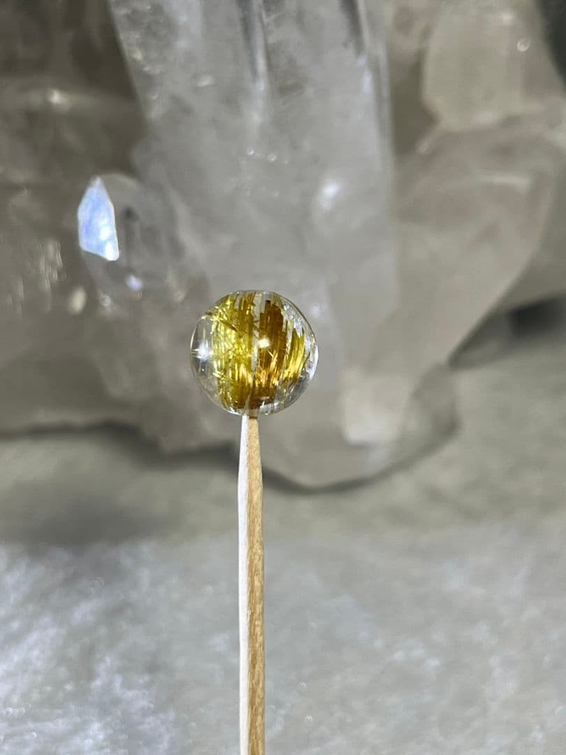 極上ルチルクォーツ1粒売り②