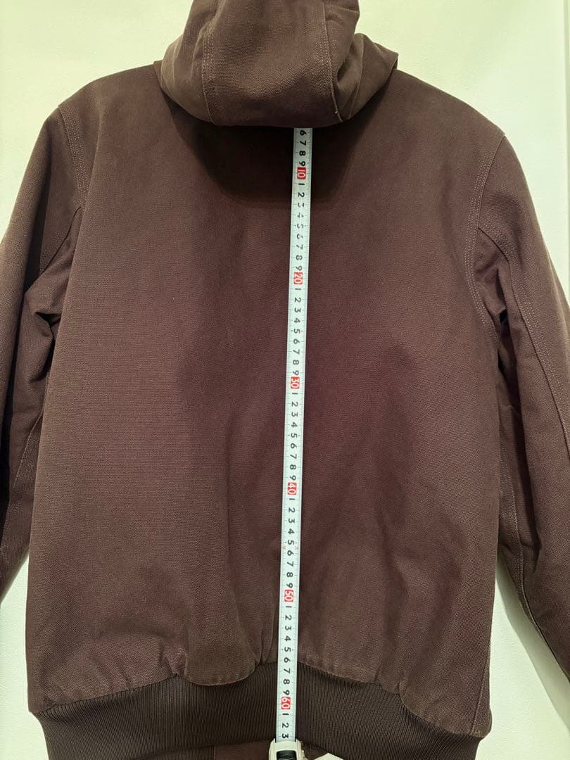 Carhartt アクティブジャケット S ダーク ブラウン ブルゾン パーカー
