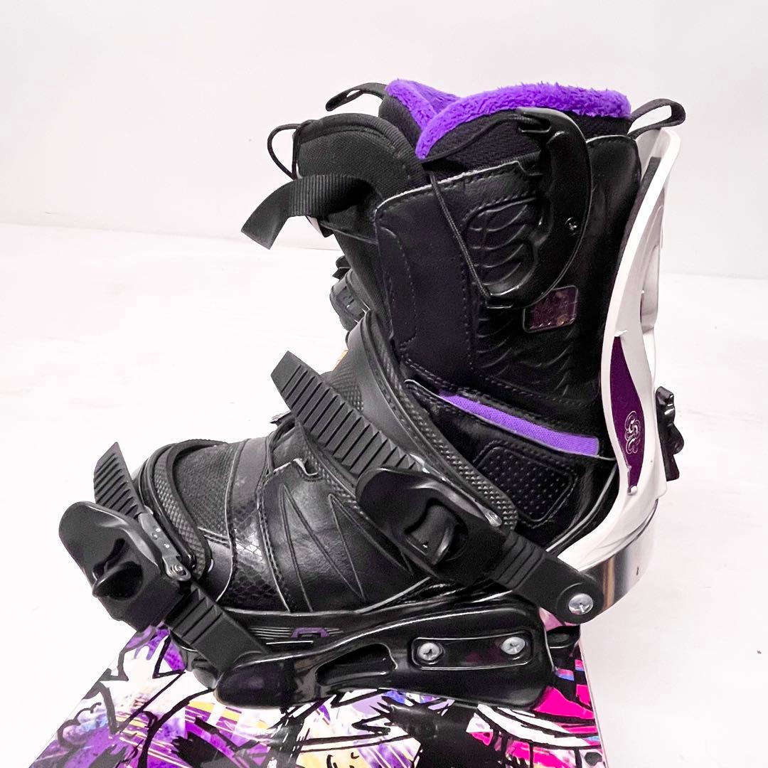 SALOMON FLOW レディース　スノボセット　サロモン　ケース無し　ボード