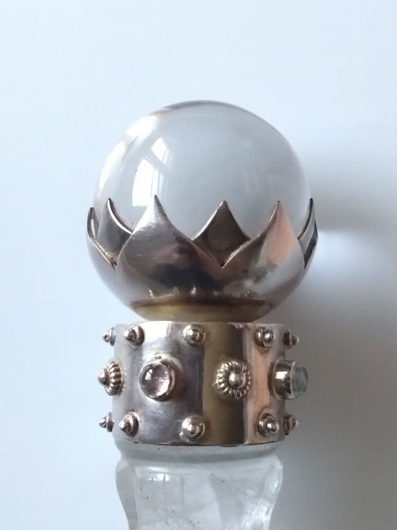 ガネーシュヒマール水晶クリスタルワンド２５cm 50万円