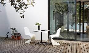 パントンチェア 白 リプロダクト シンプル 屋外 室内