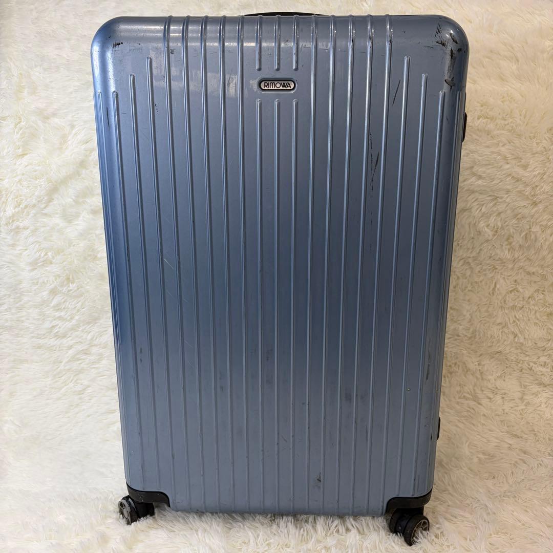 RINOWA サルサエアー 80L 4輪 TSAロック アイスブルー 大容量