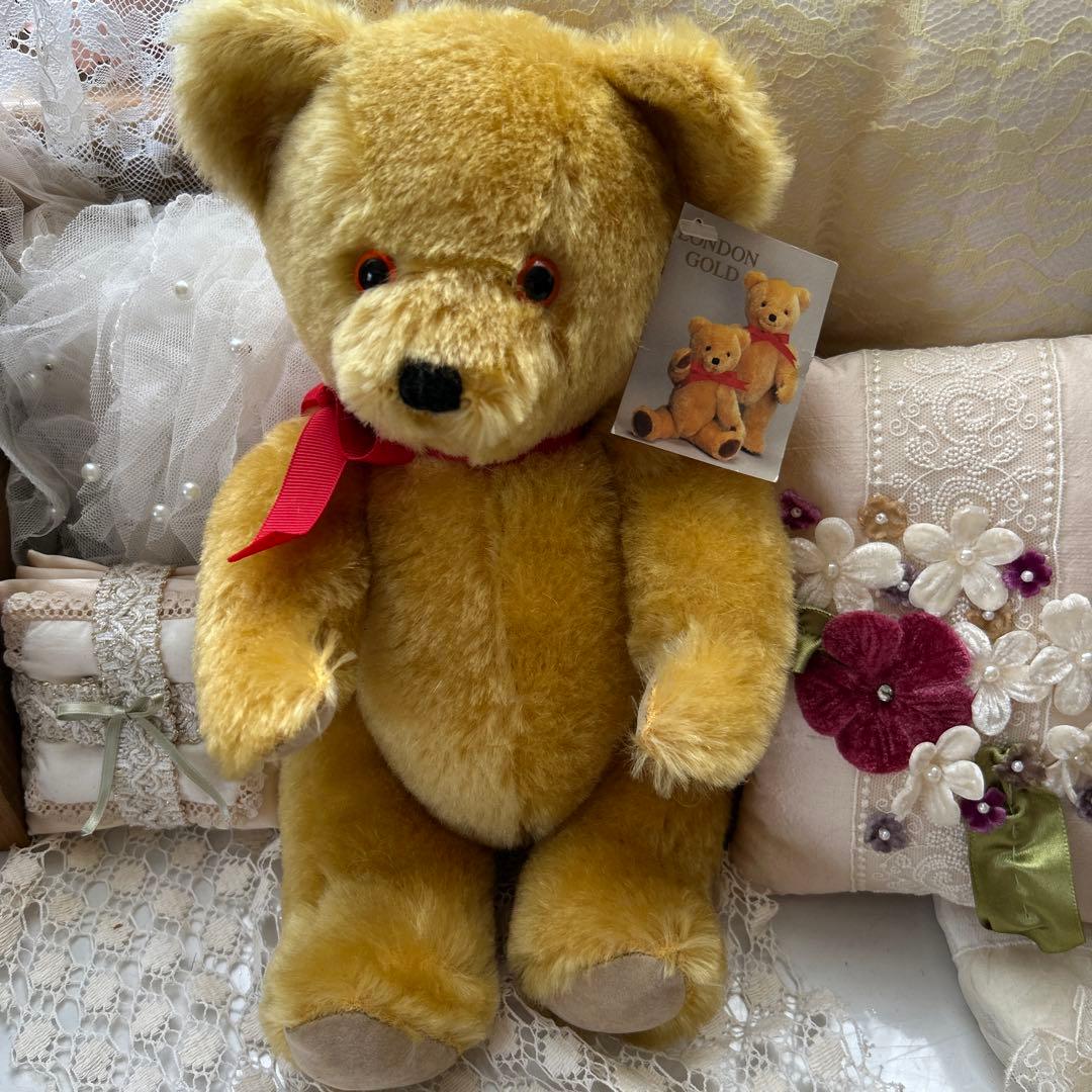 LONDON GOLD テディベア