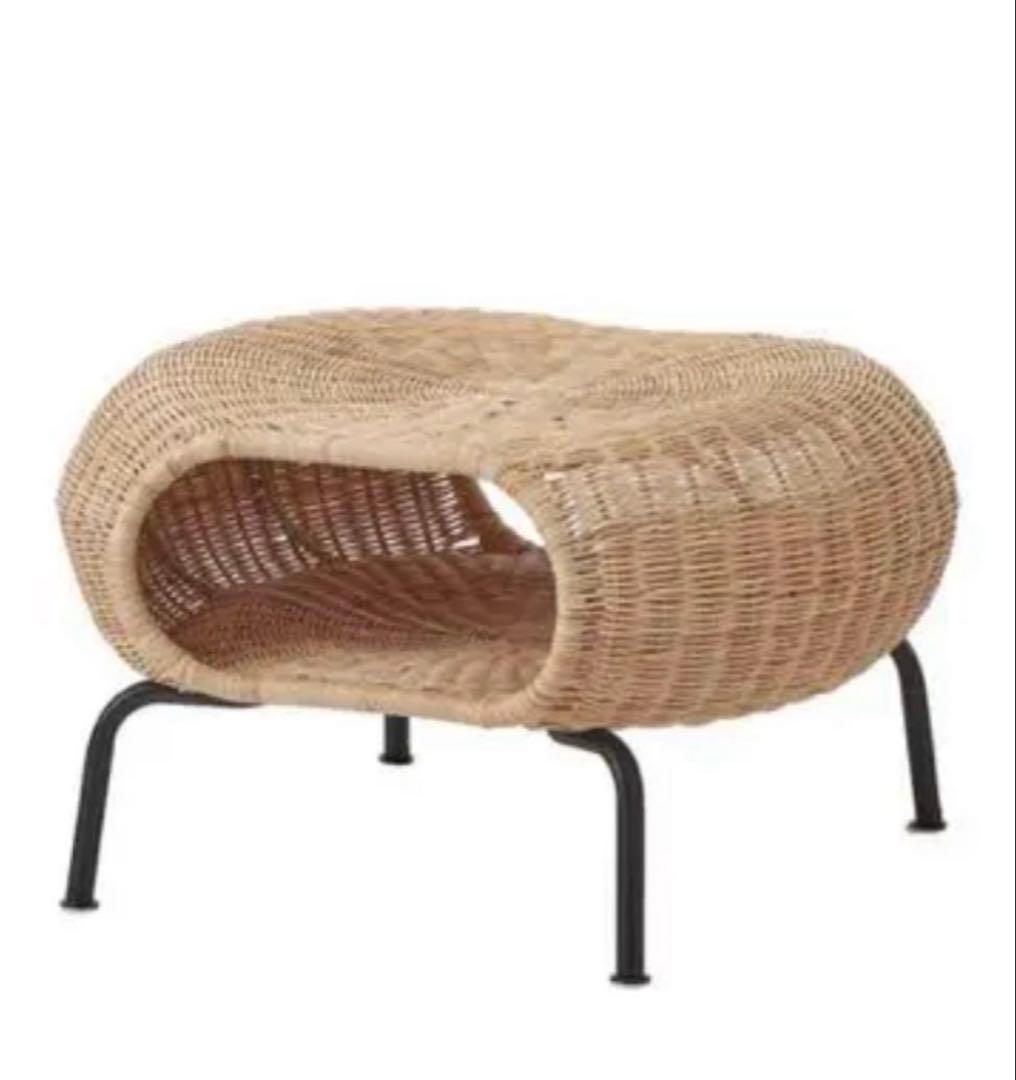 イケア GAMULEHULT ガムレフルト ラタン チェア テーブル