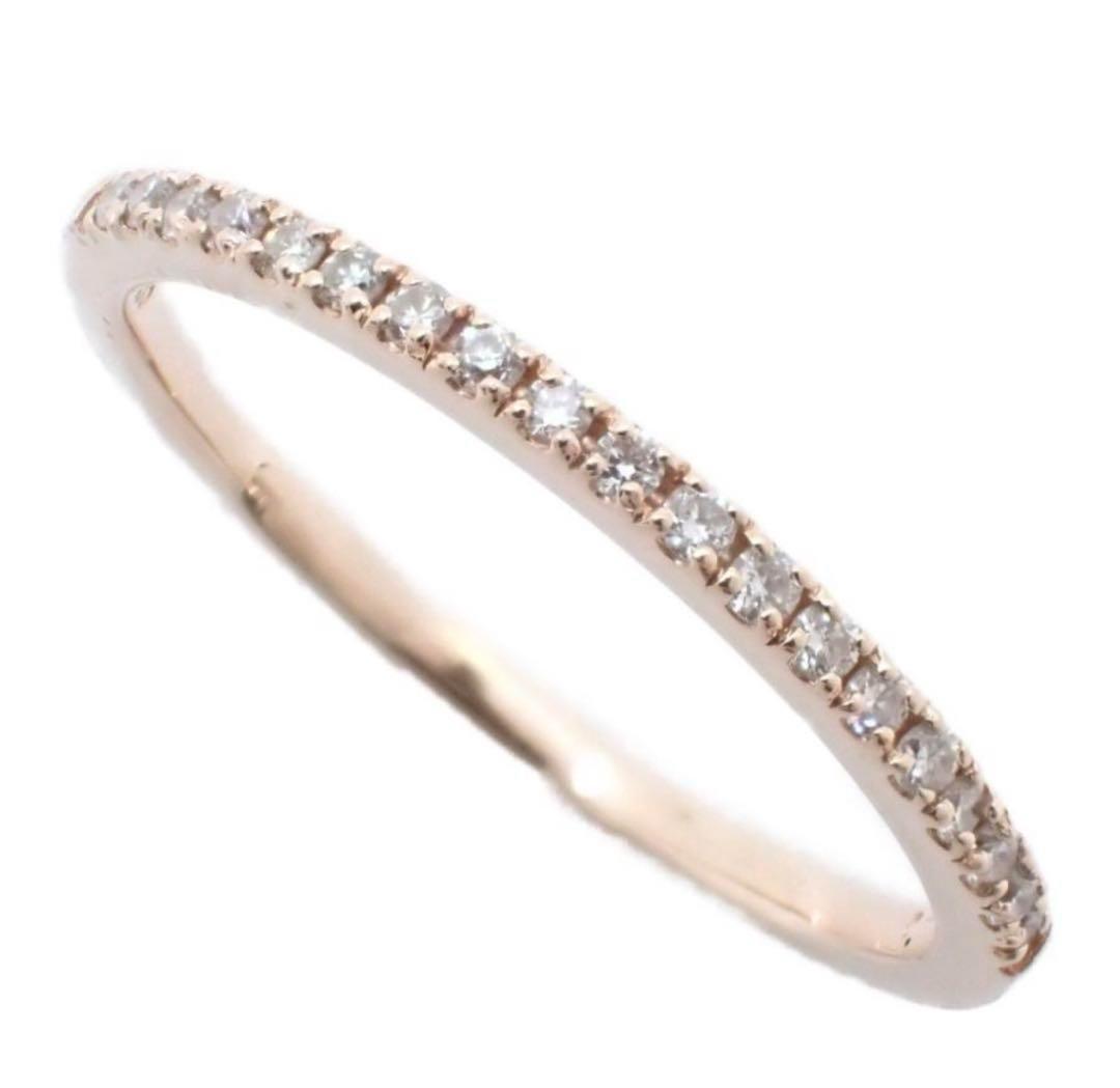 STAR JEWELRY ハーフエタニティリング 9号 ダイヤ スタージュエリー