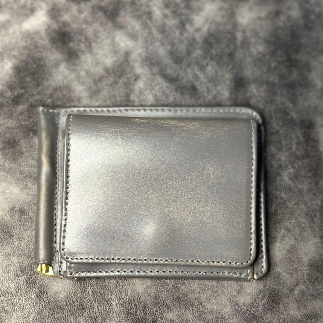 【新品・定価3.9万】グレンロイヤル　マネークリップ　グレー