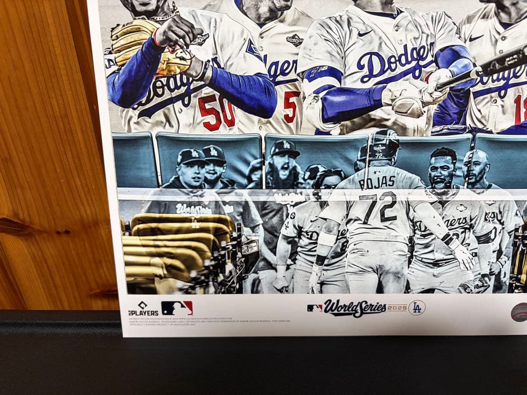 大谷翔平×Lauren Taylor 【限定】　ドジャースチャンピオンtopps