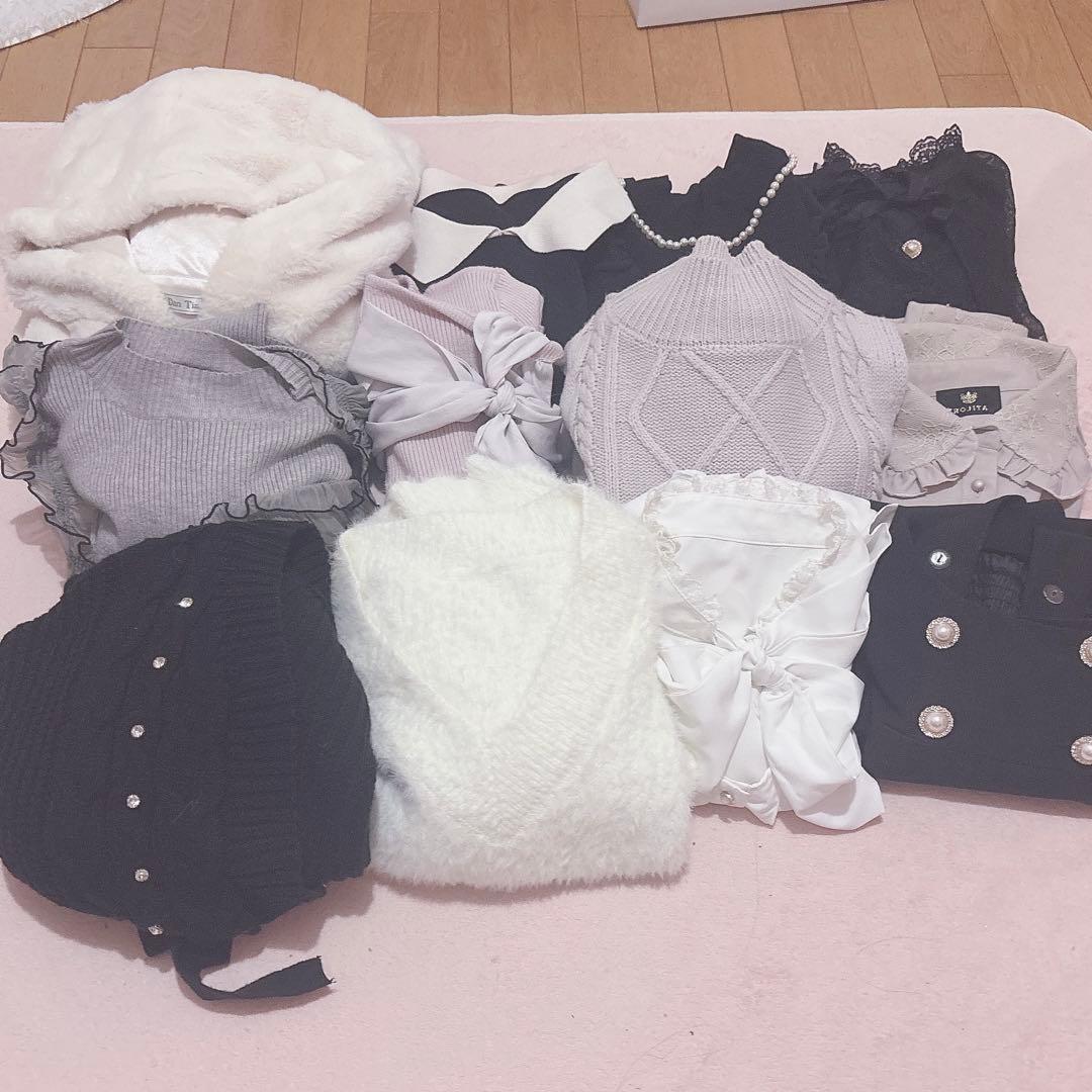 量産型 スナ系 ガーリー 服まとめ売り 12点