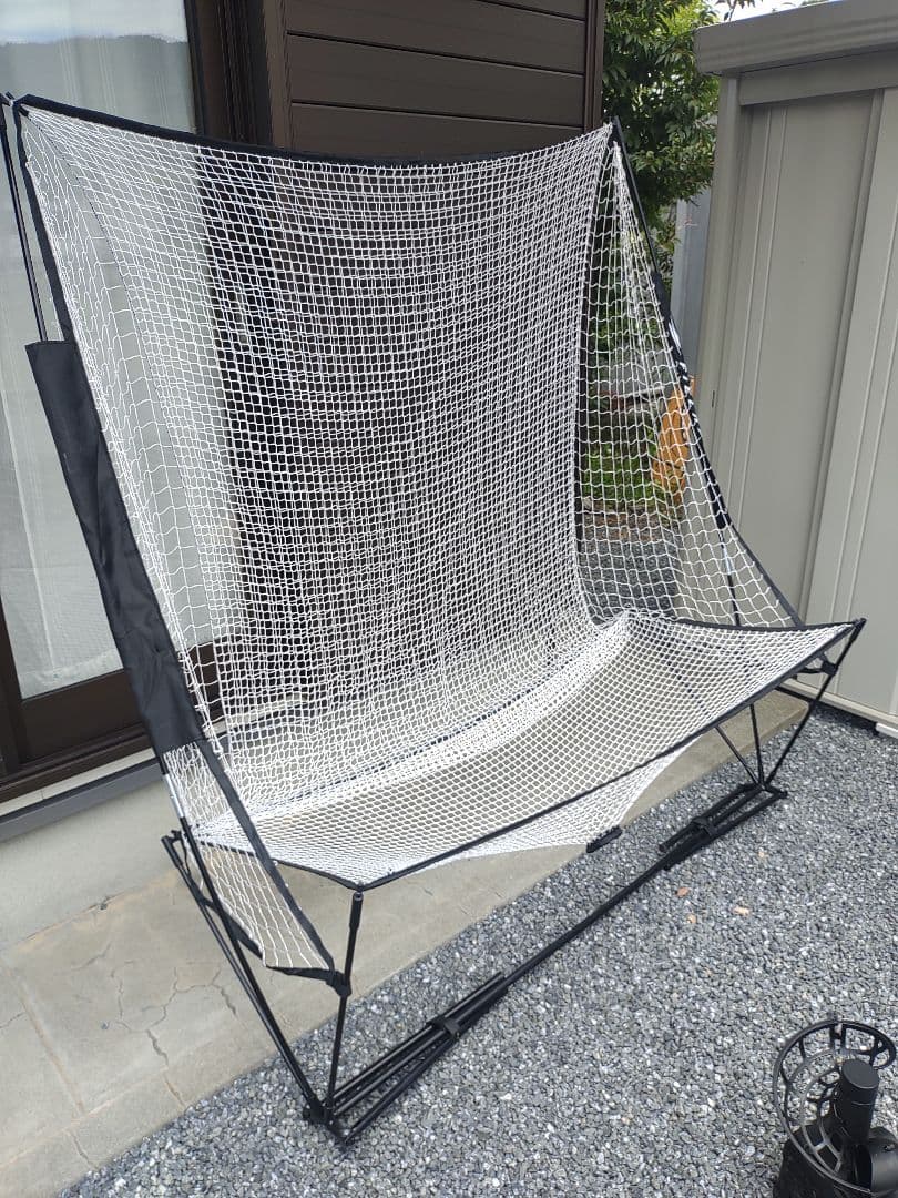 バッティングネット 大型 電動ボール投げ機付き