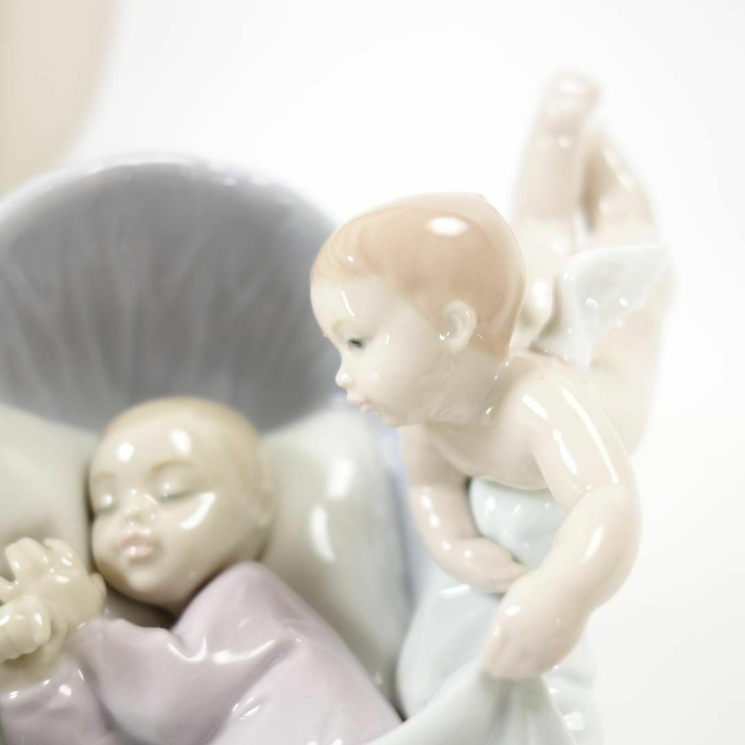 希少 絶版！ リヤドロ 「いい夢みてね」 天使 赤ちゃん 8400 LLADRO