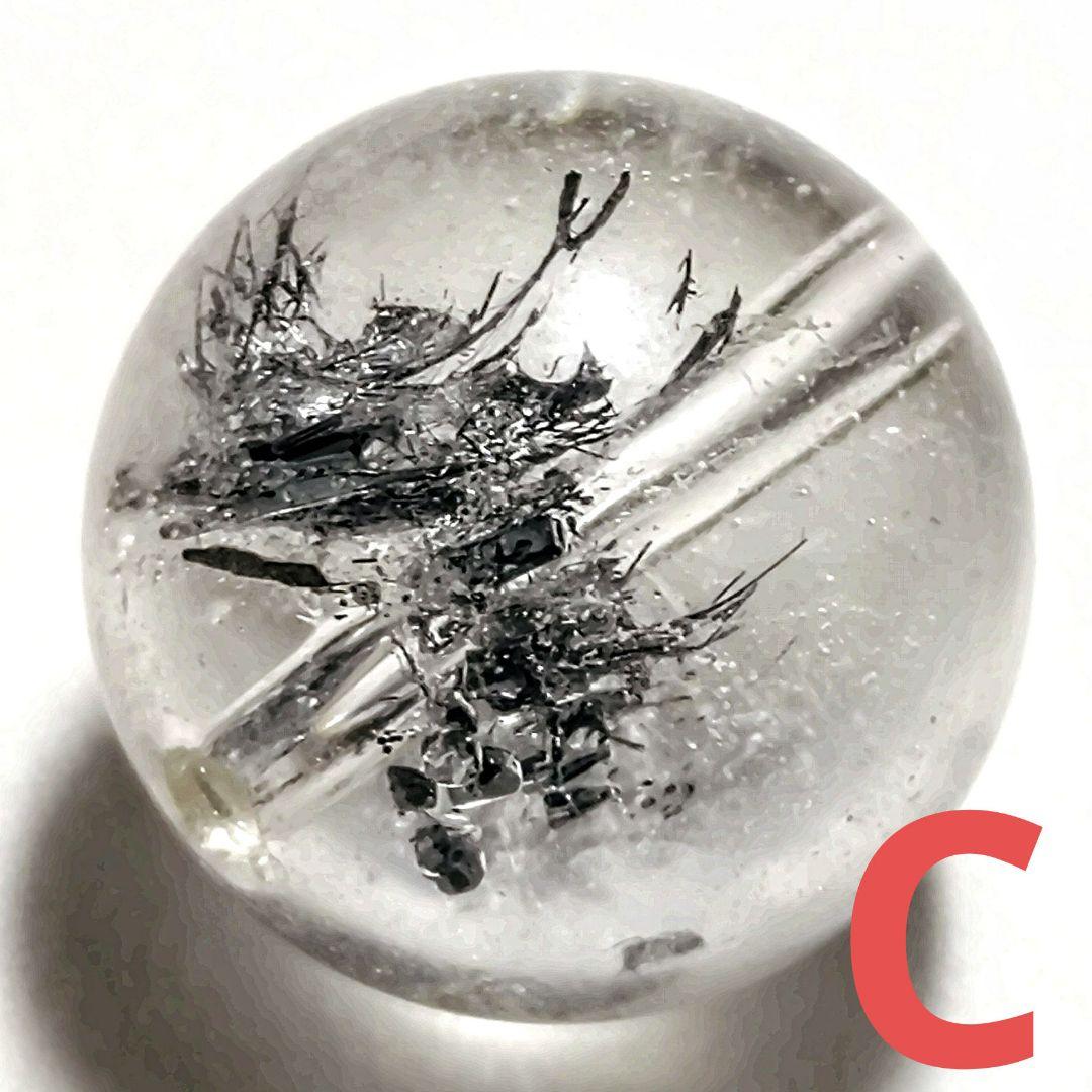 ★リッチスティブナイトinクォーツ 11.7ミリ珠 ビーズC(SA+)