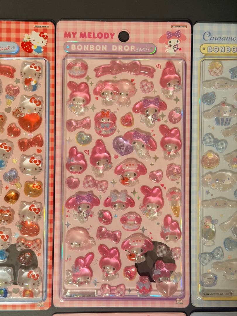 【国内正規品】 サンリオ ボンボンドロップシール 第2弾＋mini