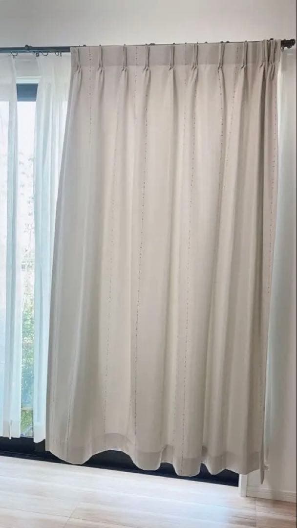 unico レースカーテンとドレープカーテン(グラン)の4枚セット②
