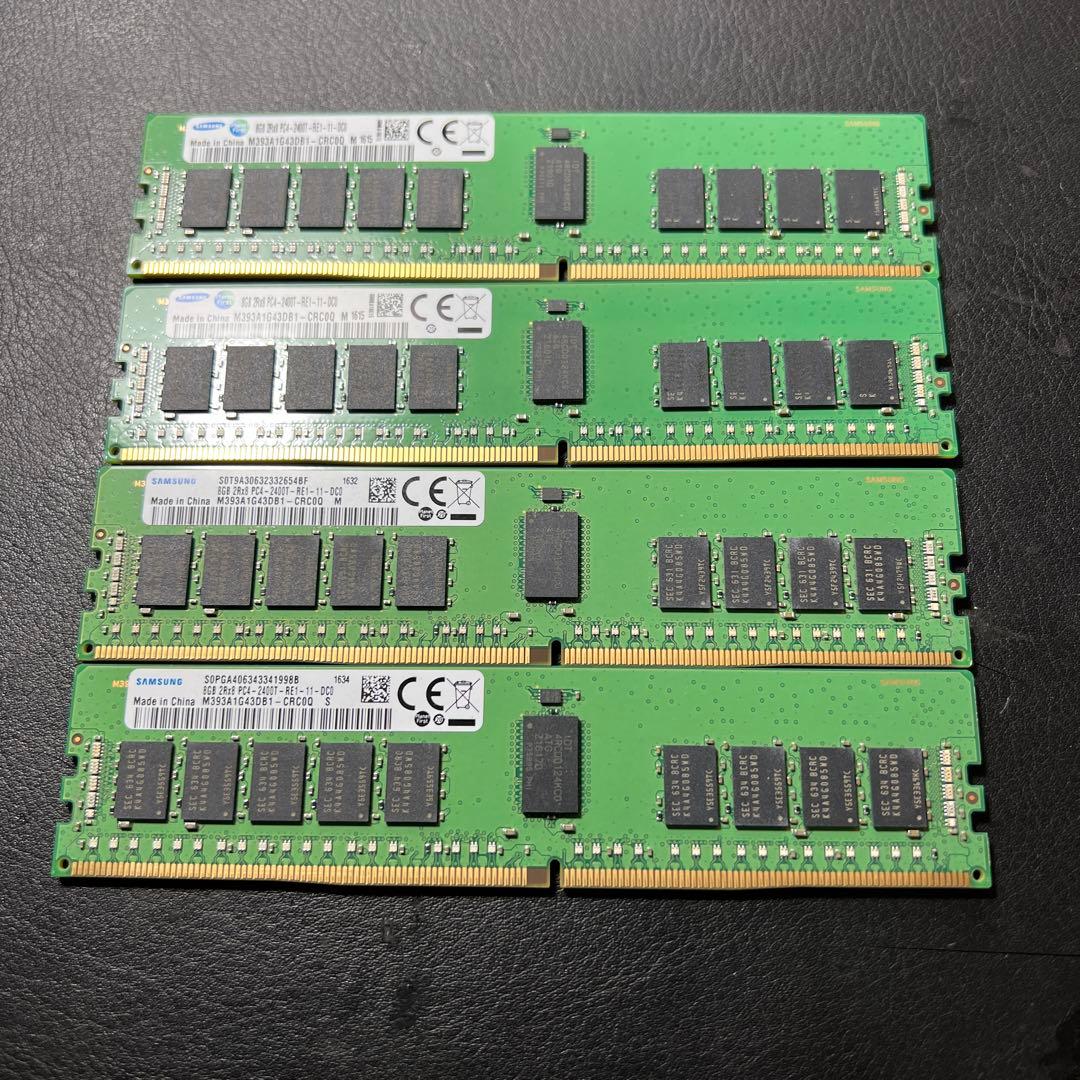ド*ん様 Samsung 8GB DDR4 M393A1G43DB1-CRC0Q