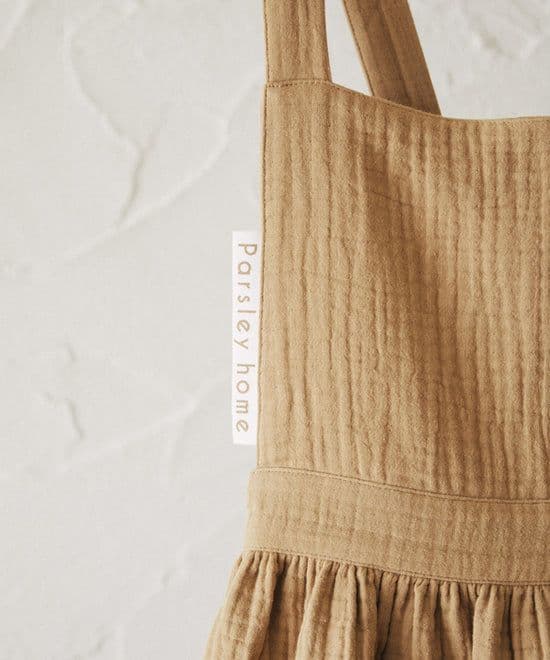 yokobetty7544さん専用　 新品　辻希美　パセリ　エプロン　ブラウン