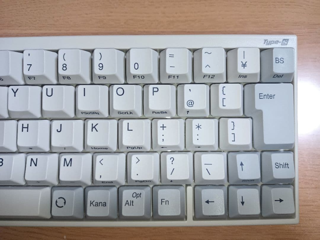 PFU　HHKB　Professional JP Type-S 日本語配列