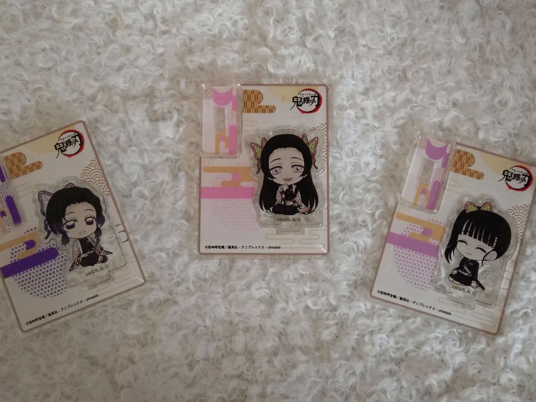 鬼滅の刃 WEBSHOPくじ c106 繋ぐ しのぶとカナエ B賞 アクリル色紙